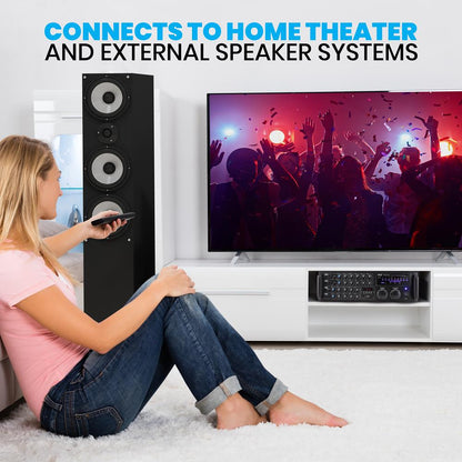 Bluetooth Karaoke Mixer Amplifier System