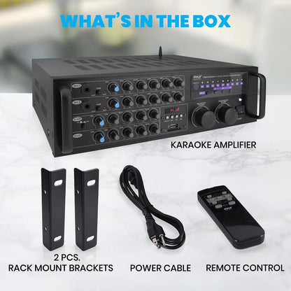 Bluetooth Karaoke Mixer Amplifier System
