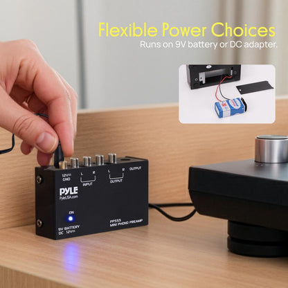 Phono Turntable Pre-Amplifier