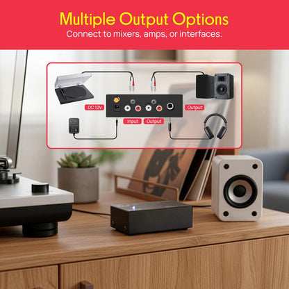 Phono Turntable Pre-Amplifier