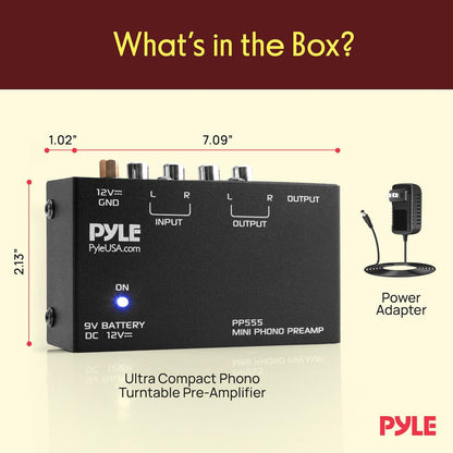 Phono Turntable Pre-Amplifier