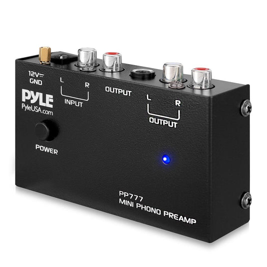 Compact Phono Turntable Pre-Amplifier RCA Output