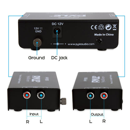 Pro Audio Phono Turntable Preamp