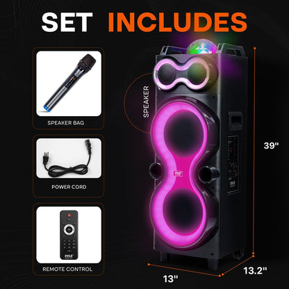 Dual 10” inch Wireless BT Streaming PA S