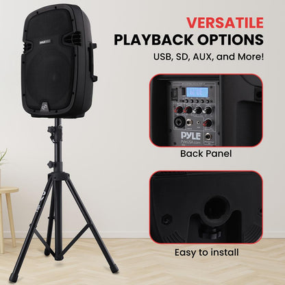 10" Active + Passive PA Speaker Kit