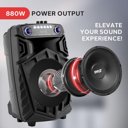 12” Portable PA Speaker 880W