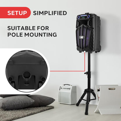 12” Portable PA Speaker 880W