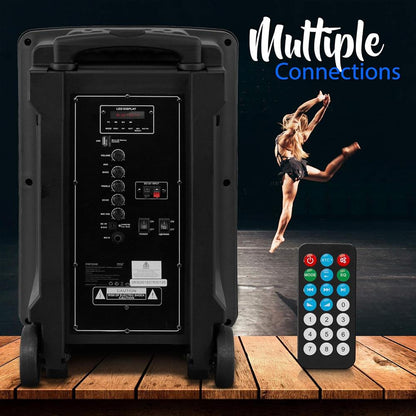 Portable PA Speaker with LED Lights