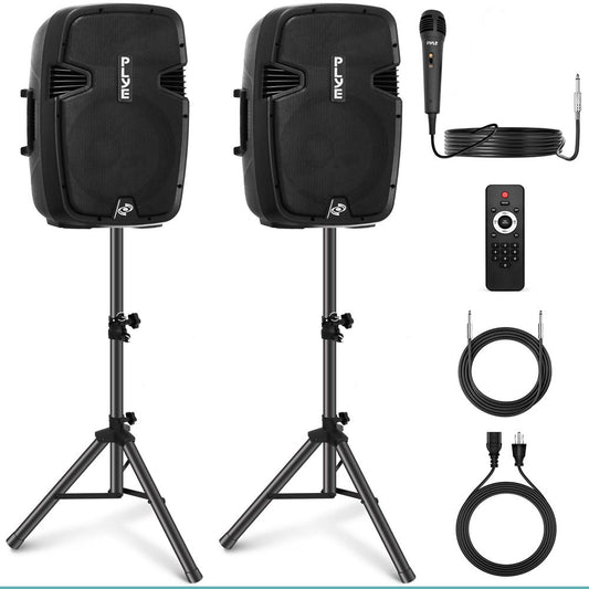 12" Active + Passive PA Speaker Kit