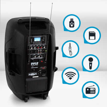 12’’ Wireless BT Streaming PA Speaker &