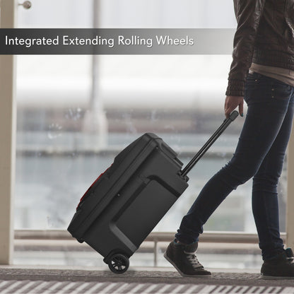 Portable PA Speaker with LED Lights 1200W