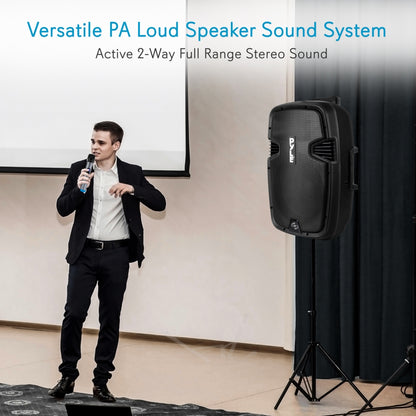15’’ Bluetooth PA Speaker & Mic System