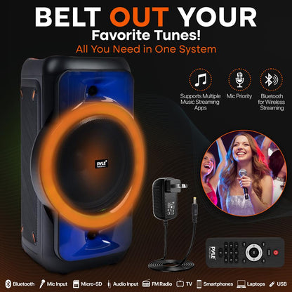 12" Inch Wireless BT Streaming PA Speake