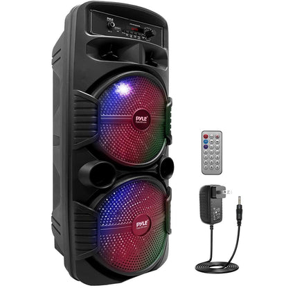 Dual 8” Portable PA Speaker