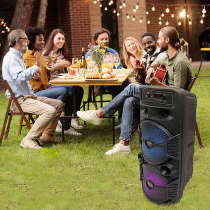 Dual 8” Portable PA Speaker