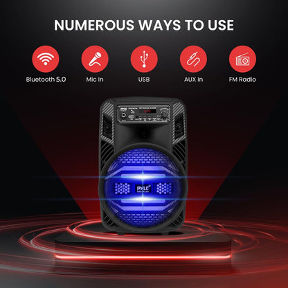 8” Portable PA Speaker 300W