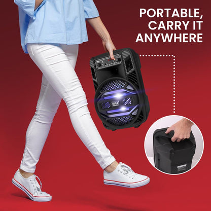 8” Portable PA Speaker 300W