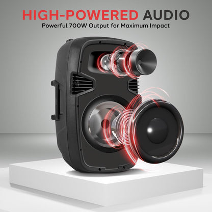 8" PA Loudspeaker Sound System Package