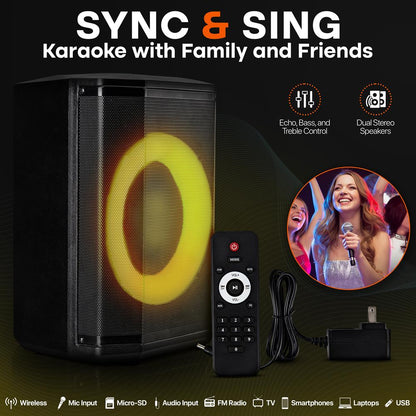 8" Inch Wireless BT Streaming Speaker
