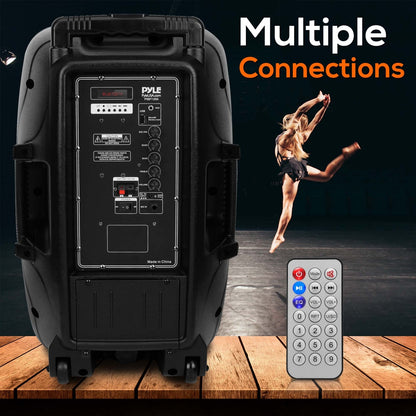 Portable PA Speaker & Microphone System 1200W