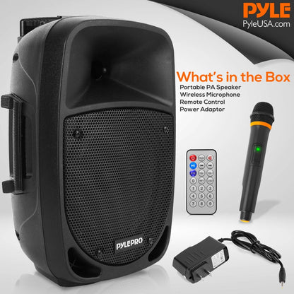 Portable PA Speaker & Microphone System 1200W