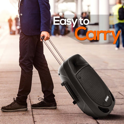 Portable PA Speaker & Microphone System 1200W