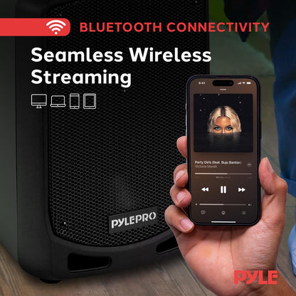 Karaoke Sound System with Wireless Mic