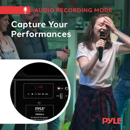 Karaoke Sound System with Wireless Mic