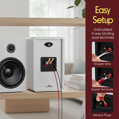 Bookshelf Speakers White