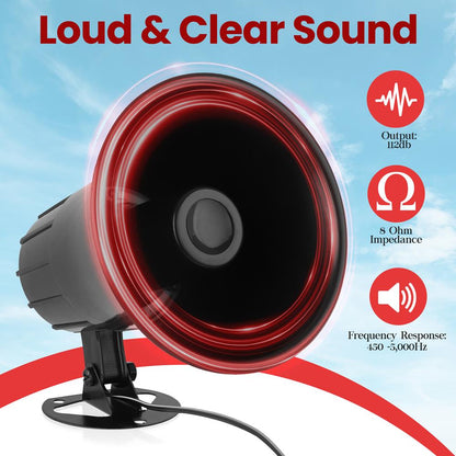 5'' inch Indoor/Outdoor PA Horn Speaker