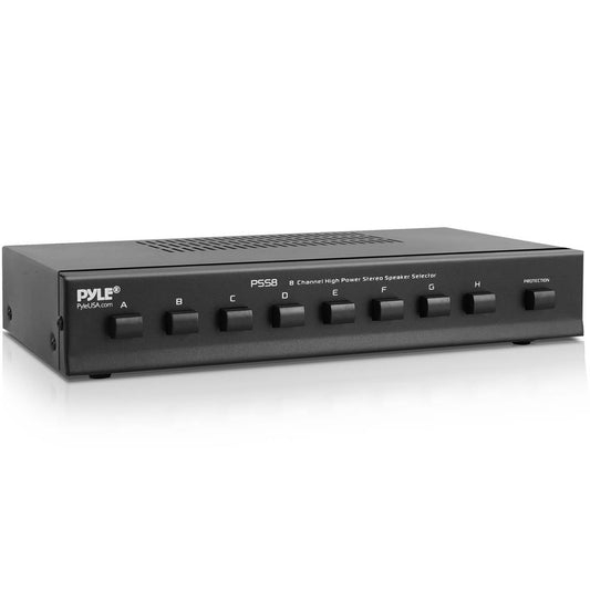 High Power Stereo Speaker Selector 8 Zone