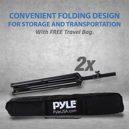 Dual Universal Speaker Stand Mounts