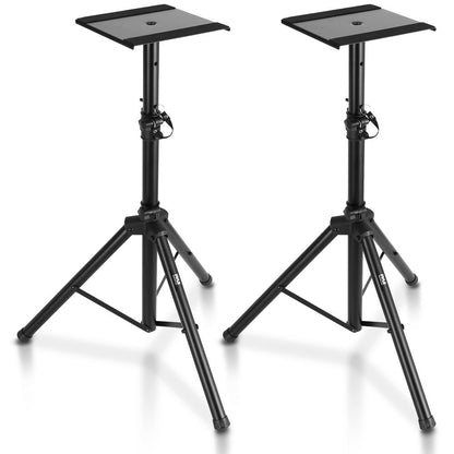 Dual Studio Monitor Speaker Stand Mounts