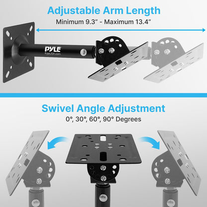 Dual Wall / Ceiling Speaker Mounts
