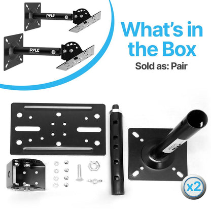 Dual Wall / Ceiling Speaker Mounts