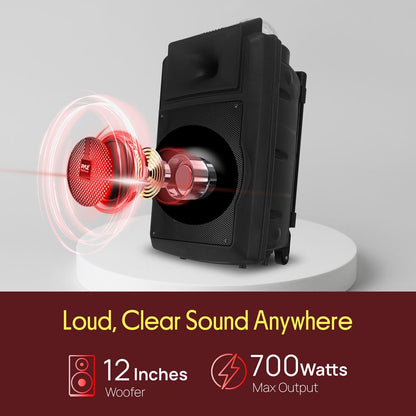 Bluetooth PA Speaker & Mic Bundle Kit