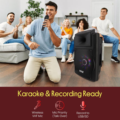 Bluetooth PA Speaker & Mic Bundle Kit