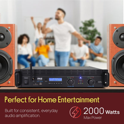 2-Ch. Bluetooth Pro Audio Amplifier