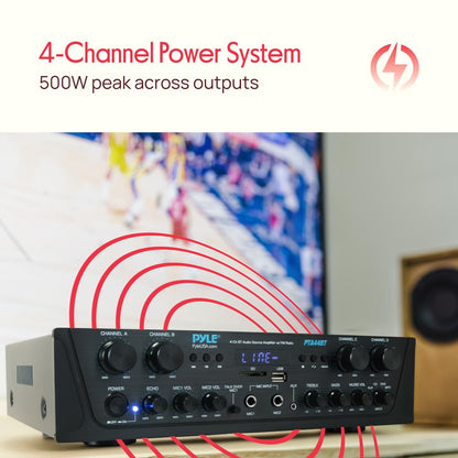 Bluetooth Home Audio Source Amplifier 500W