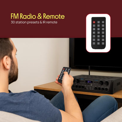 Bluetooth Home Audio Source Amplifier 500W