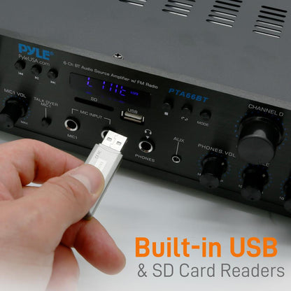 Bluetooth Home Audio Source Amplifier 600W