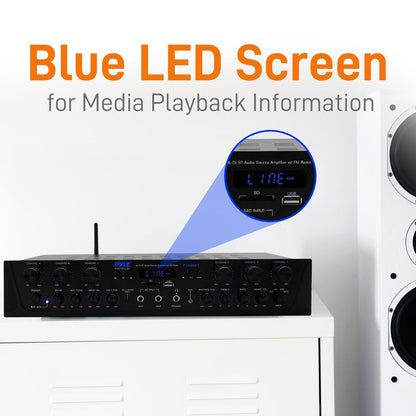 Bluetooth Home Audio Source Amplifier 600W